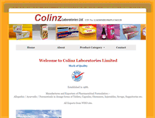 Tablet Screenshot of colinz.com